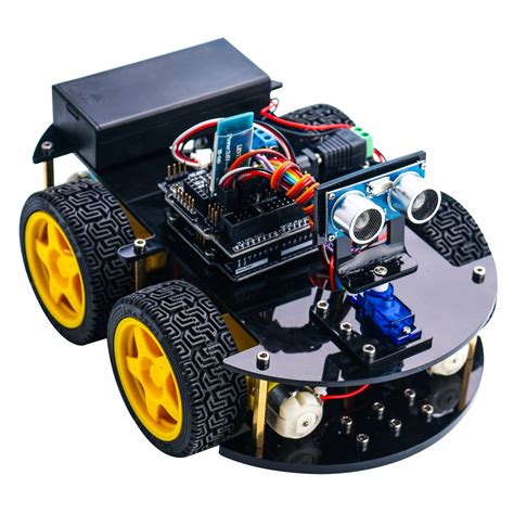 OSOYOO Robot Car Kit for Arduino is a perfect gift for your Children who are interested in programming, robotics, electronics, or mechanical design as it can improve logical thinking, mechanical, and electrical abilities of your Children and let your children learn how to build and program fully-functional robots